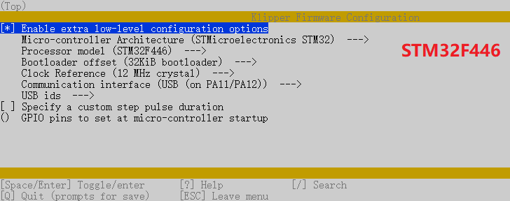 File:Octopus f446 klipper menuconfig.png